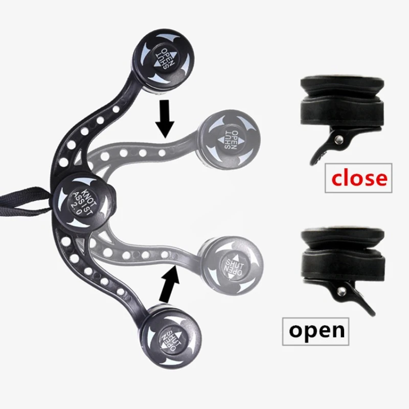 1 قطعة FG عقدة أداة GT PR مساعدة بكرة اللفاف زعيم سريع خط جلد للمياه المالحة المياه العذبة الصيادون أداة الصيد المهنية