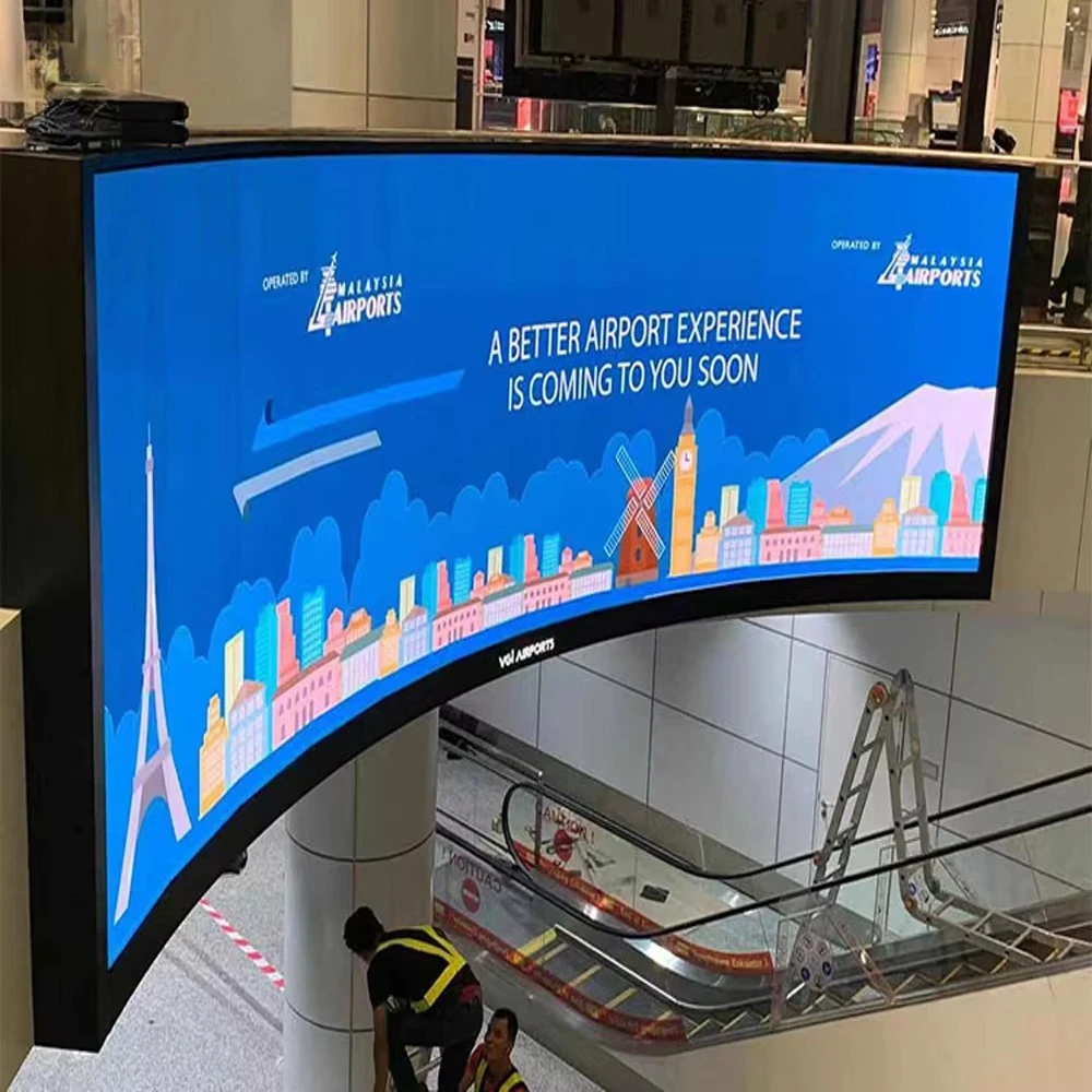 Full Color Indoor Fixed LED Video Wall P2-P5 for Conference Rooms Retail Stores Wayfinding IP45