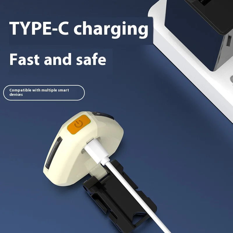 LED Headlamp Flashlight Rechargeable Fishing Lamp Light Support White Light Ultra-Light Emergency Climbing Light