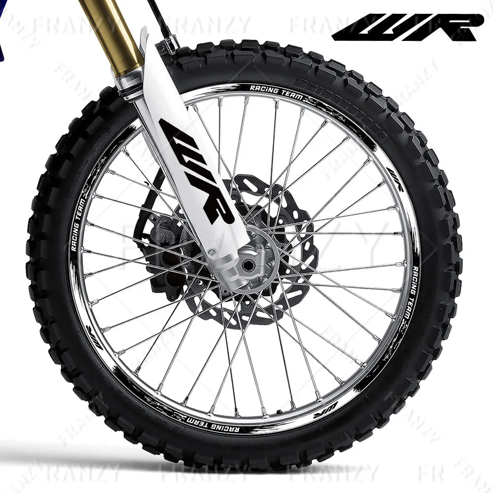 Motorcycle Wheel Sticker Reflective Rim Decal 21\