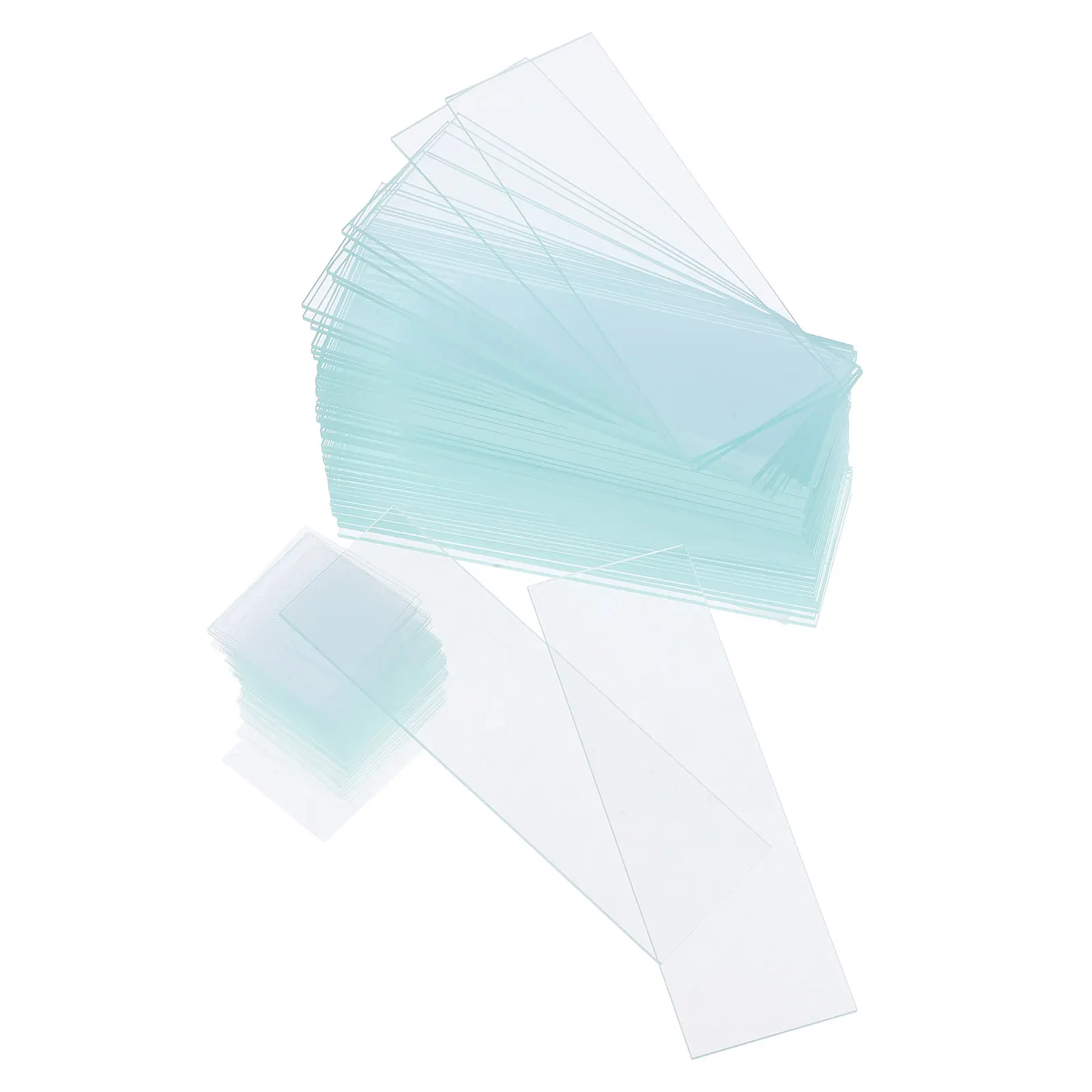 

300pcs Microscope Slides Cover Glasses Optical Quality Safe H Ground Edges Biological Education Research Lab Accessories
