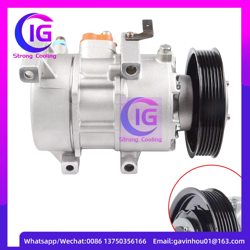 

Компрессор переменного тока 6PK для Hyundai Accent Kia Rio 2011-2017 977011 R100 977011 W600 97701-1R100 97701-1W600 97701 1R100 97701 1W600