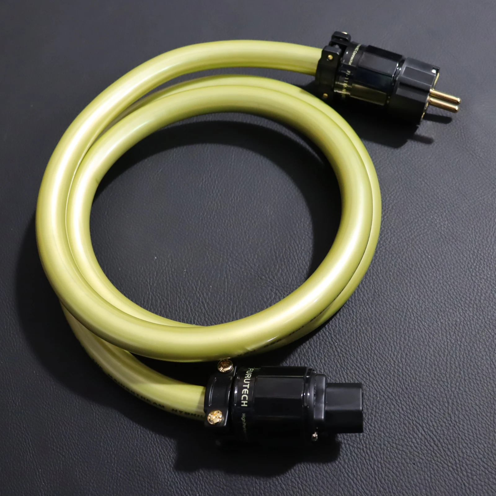 Kabel moc dźwięku Van Den Hul 7 rdzeni OCC posrebrzany przewód HiFi EU/moc US do głośnika CD AMP z wtyczką furotech