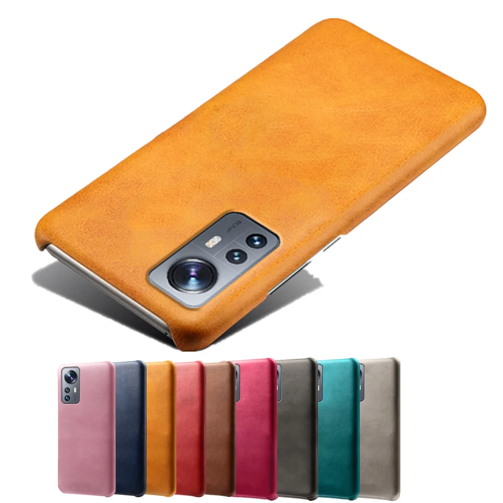 Xiaomi 12X Cover Luxury Vegan PU Leather Case For Xiaomi 12X 12 Funda Slim Coque For Mi Poco X3 GT NFC M4 M3 M2 F2 Pro F1 F3