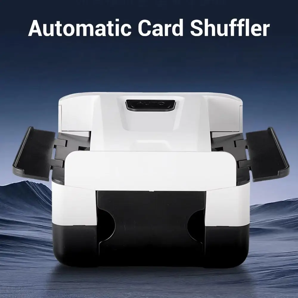 

Poker Device Automatic Card Shuffler Low Noise Portable Card Shuffling Machine Type-C Charging Board Games Auto Card Shuffler