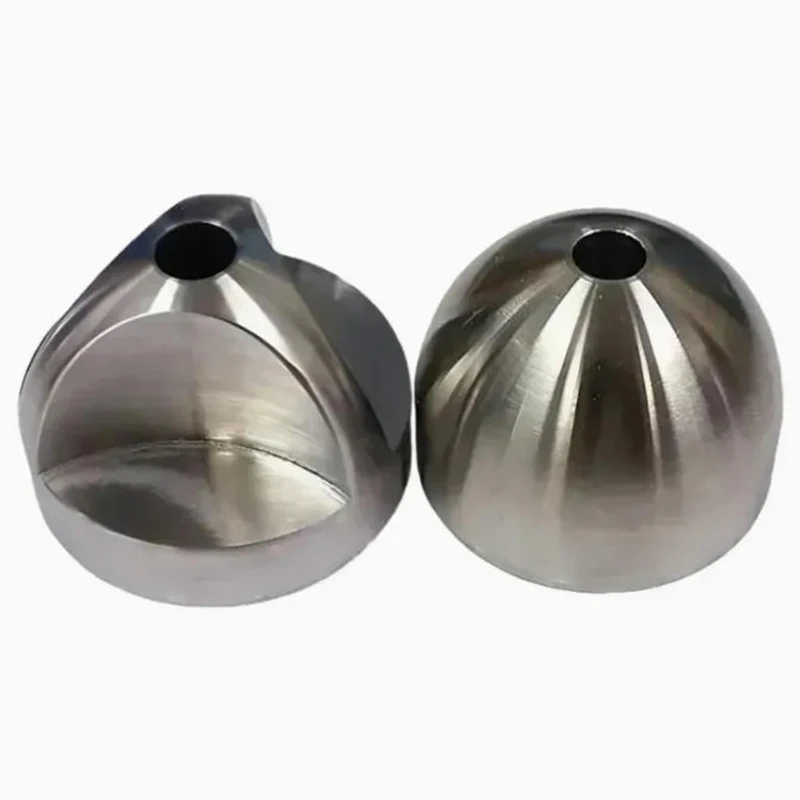

Cnc Machining Processing Passivated Stainless Steel Parts Precision Machined Metallic Irregular Hollow Spheres