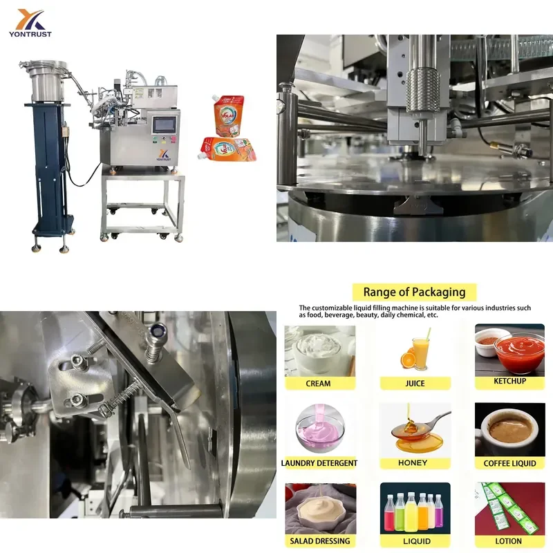 2026 Filling Machine Factory Direct Sales of Food, Daily Chemical and Cosmetics 304 Stainless Steel