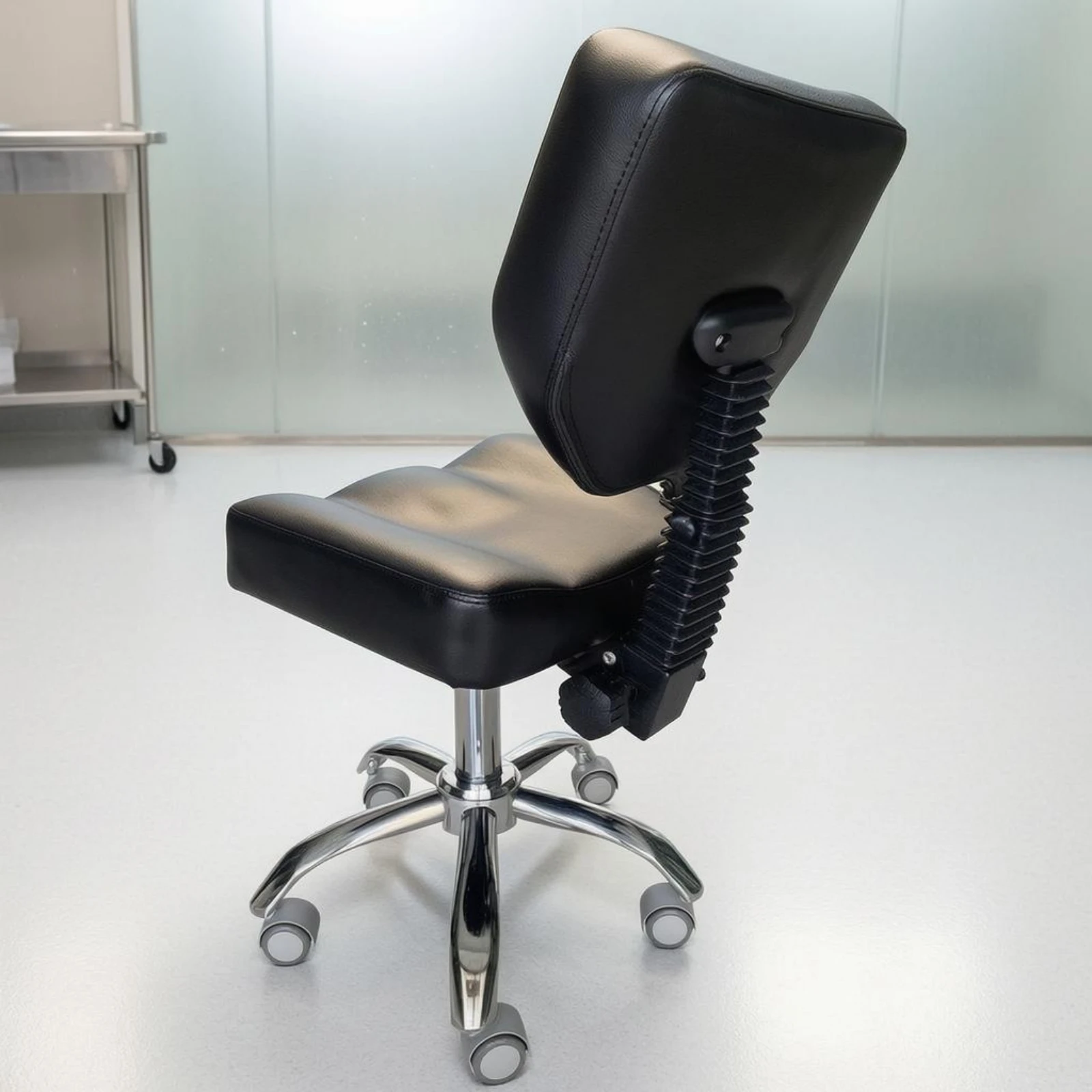 fauteuil-pivotant-noir-rembourre-contourne-reglable-en-hauteur-avec-coutures-apparentes-design-moderne