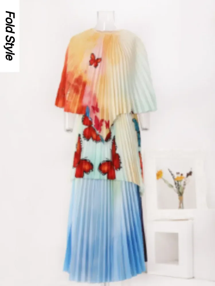 

Miyake Multiple Options and Styles for Women's Clothing Clearance Long Sleeve Dress Robe Coat Jacket Solid Print Female