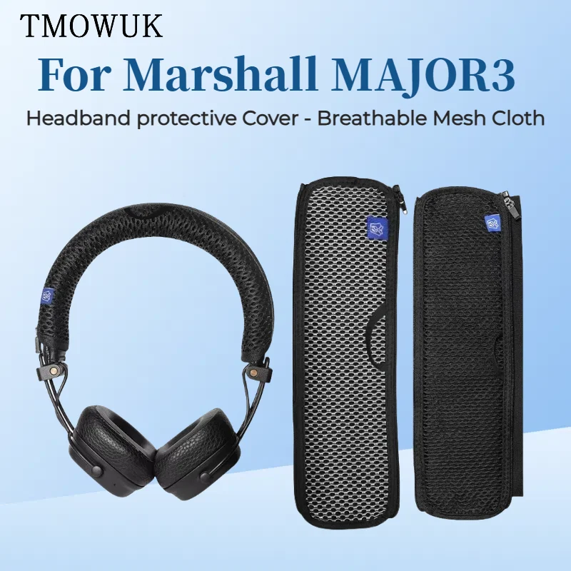 

For Marshall MAJOR3 Replacement Headband Cover Headband Protectors Top Pad Protector Sleeve 305*80mm Headphone Headband Cover
