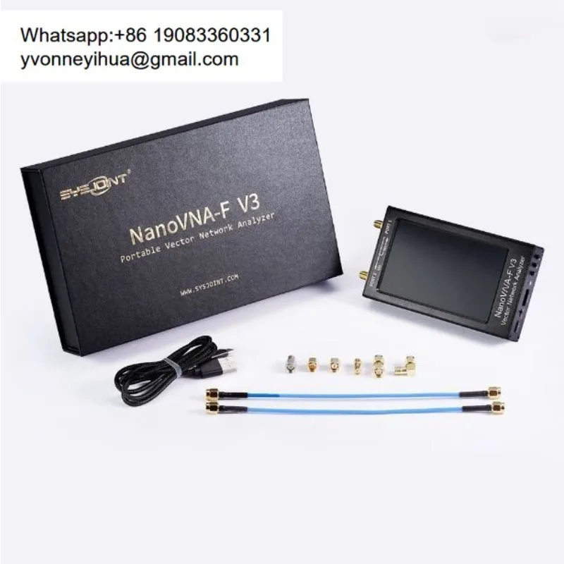 NanoVNA-F V3 4.3 Inch Touch Screen VNA With 801 Points For HF VHF UHF Measurement