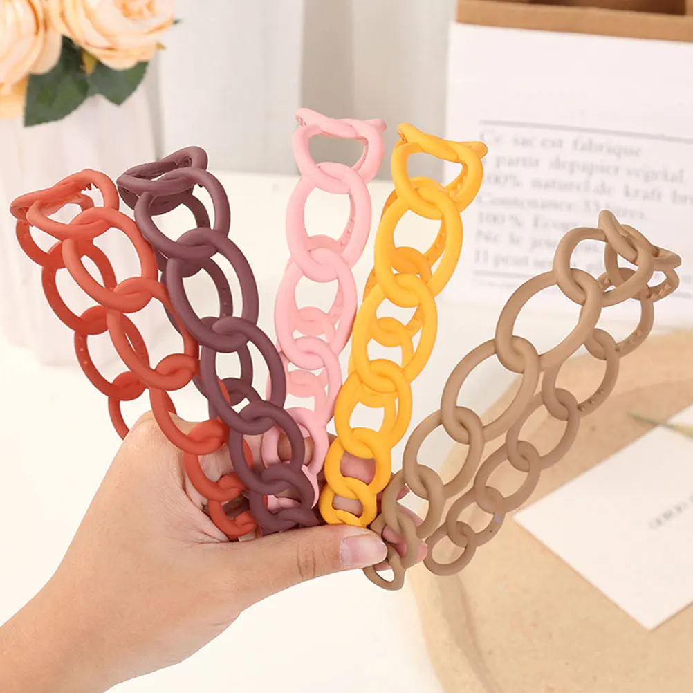 

10pcs Frosted Headbands Comfortable Wear Exquisite Craftsmanship Universal Size Safe Material Hair Accessories for Girls Women