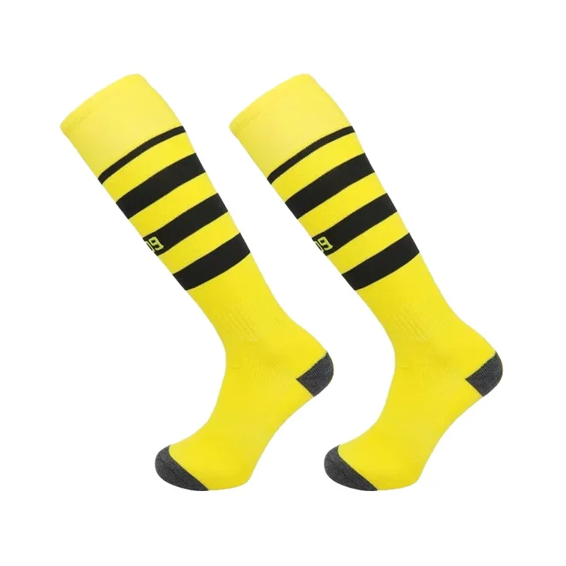 23-24 Season Soccer Socks European Club of Sock Adult Kids Breathable Thicken Sport Towel Bottom Training Match Racing Stocking