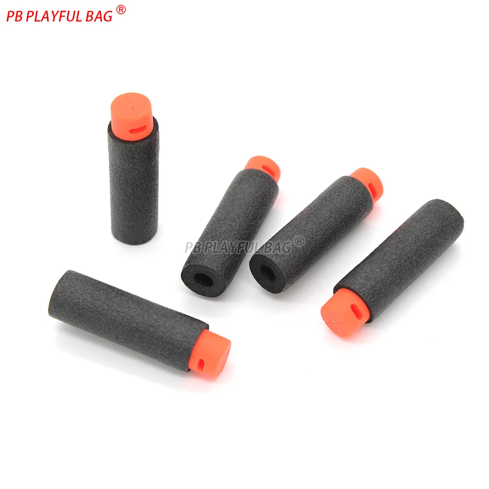 Playful Bag 4.6x1.3cm Soft Foam Bullets EVA Sponge Dart Ammo Refill for Toy Guns Safe Shooting Game Accessories QJ87 view 5