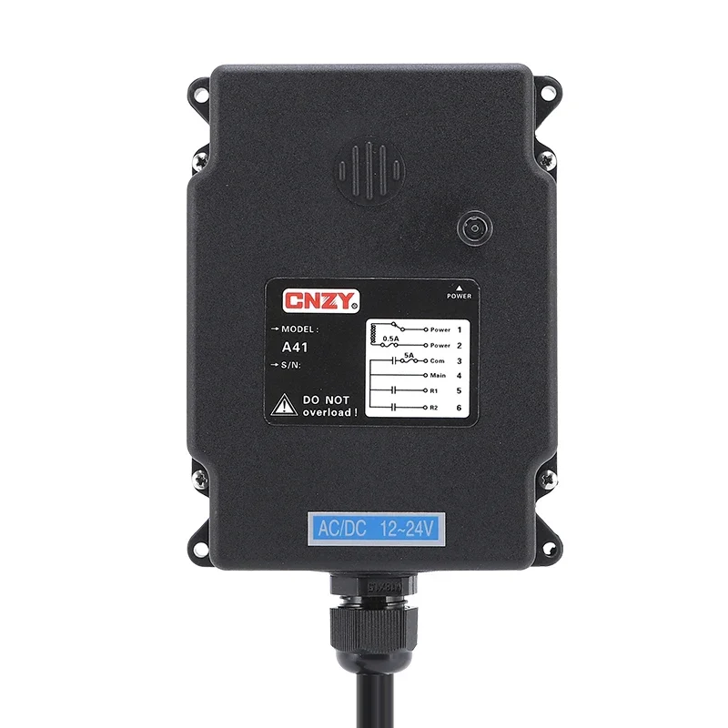 A41 2 Button Single Speed Industrial Radio Car Tailgate Lift Crane Remote Control Switch Winch Hoist Track Crane Lift Control