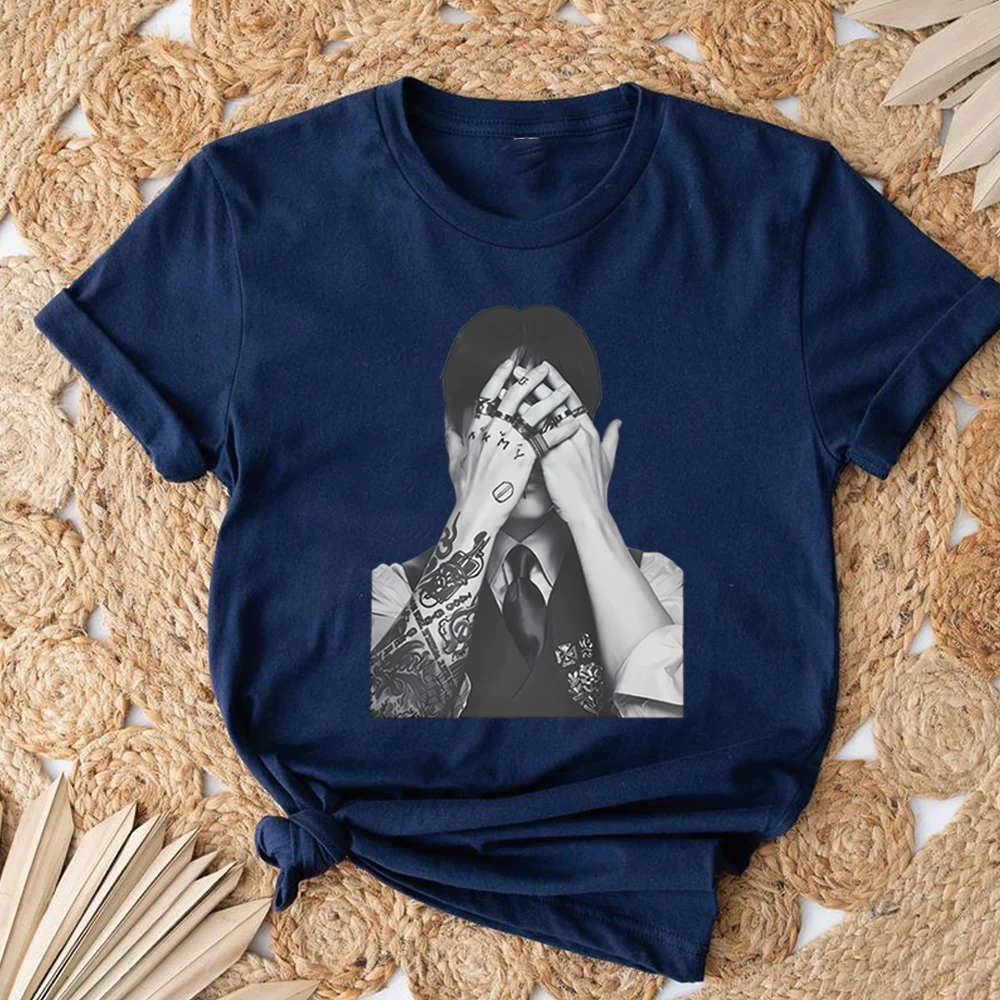 Vintage K-Pop Idol Grafik T-Shirt 2026 World Tour T-Shirt Koreanische Mode-Shirts Herren Damen Casual Tee Kurzarm-Oberteile Fan-Geschenk – Detail 14