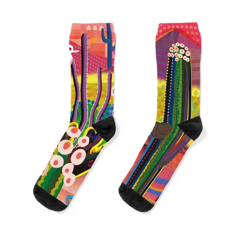 

Desert Bloom Socks essential Climbing bright garter new in's Ladies Socks Men's