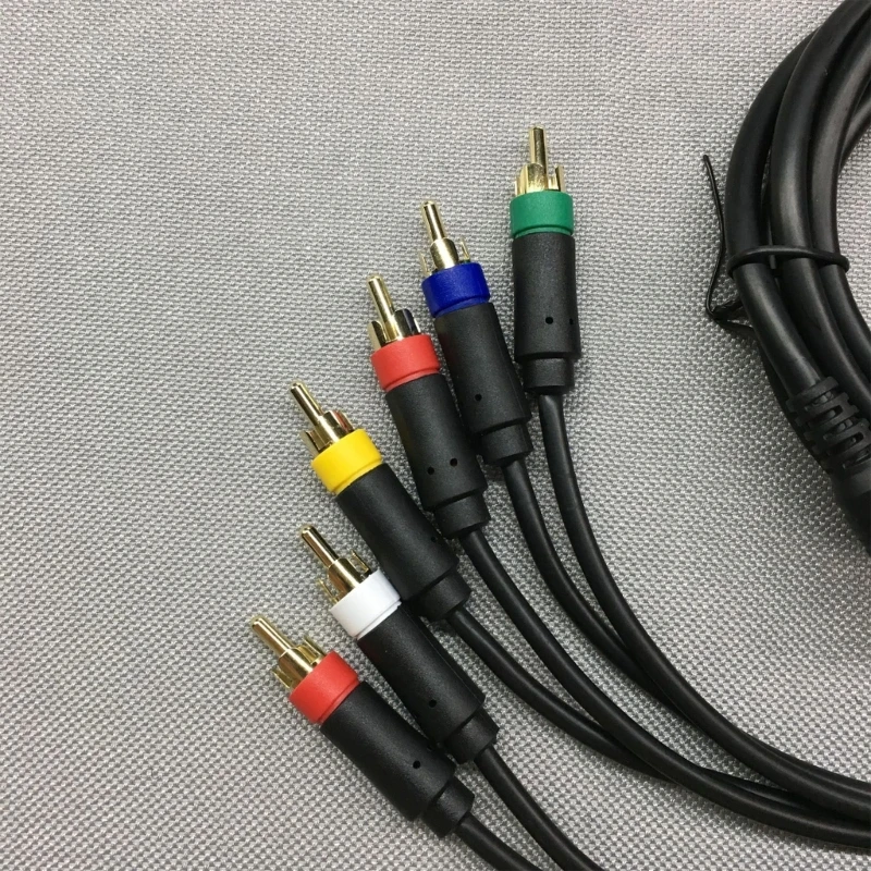  High Accuracy Sound Video Cord Deliver Resolution for Old Schools Consoles