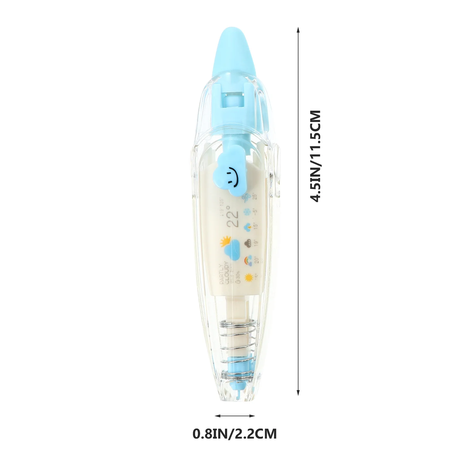 4 قطعة شريط تصحيح من نوع الصحافة نمط الكرتون الكتابة لاصق لوازم مكتبية للطلاب سكرابوكينغ Diy بها بنفسك #1