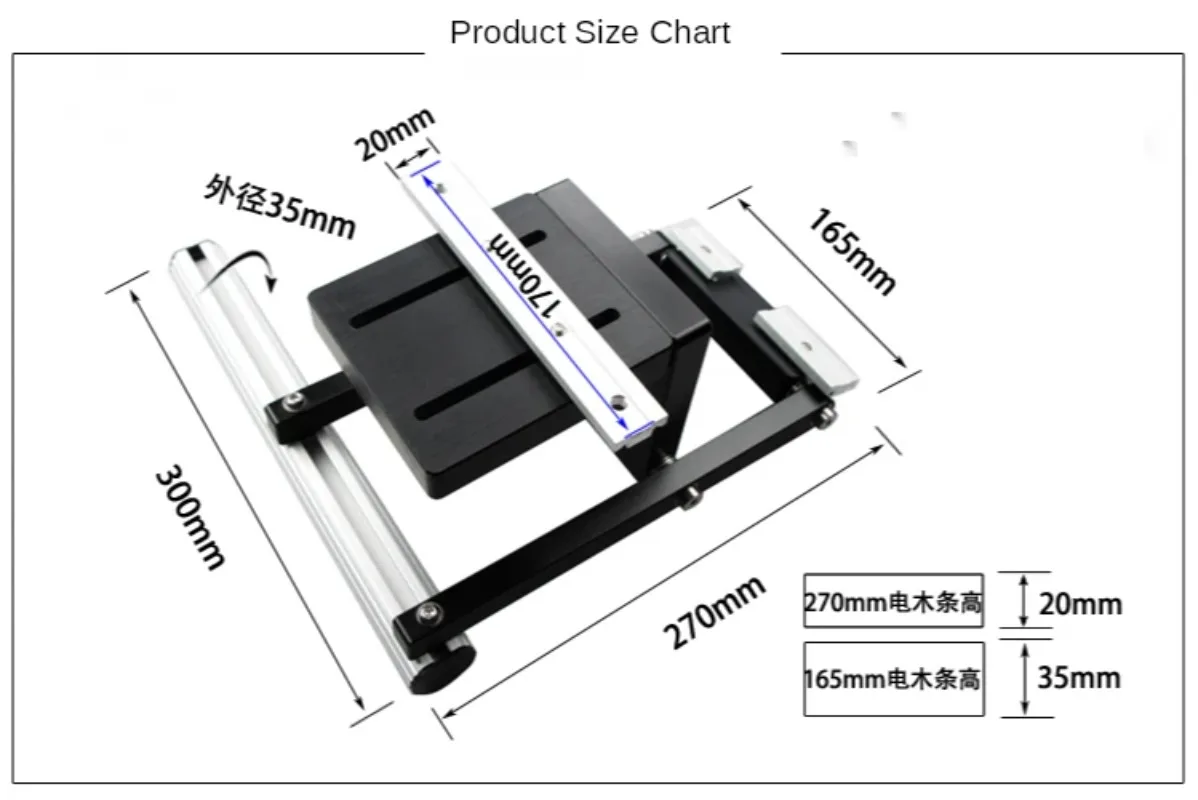 New Accessories for Cutting System for Circular Saw Guide Rail Tracks and Table, Woodworking