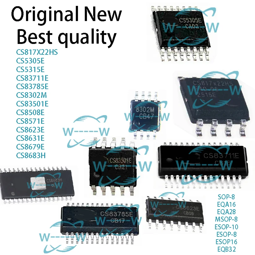 (5-30 uds) nuevo CS817X22HS CS5305E CS5315E CS83711E CS83785E CS8302M CS83501E CS8508E CS8571E CS8623E CS8631E CS8679E CS8683H IC