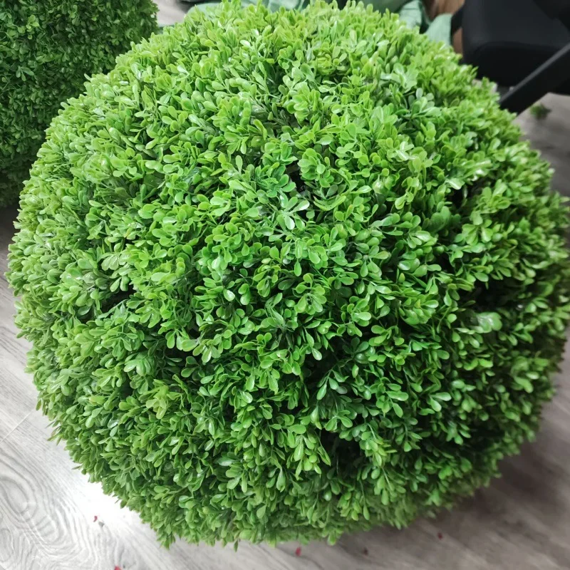 

Simulation of boxwood grass ball Simulation of plastic grass ball decoration of boxwood grass ball manhole cover