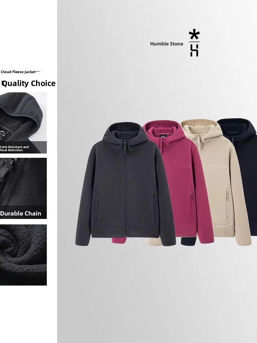 

Утепленная зимняя куртка из флиса для активного отдыха, морозостойкая, с капюшоном, для мужчин и женщин, теплая, ветрозащитная, на молнии, стандартный крой