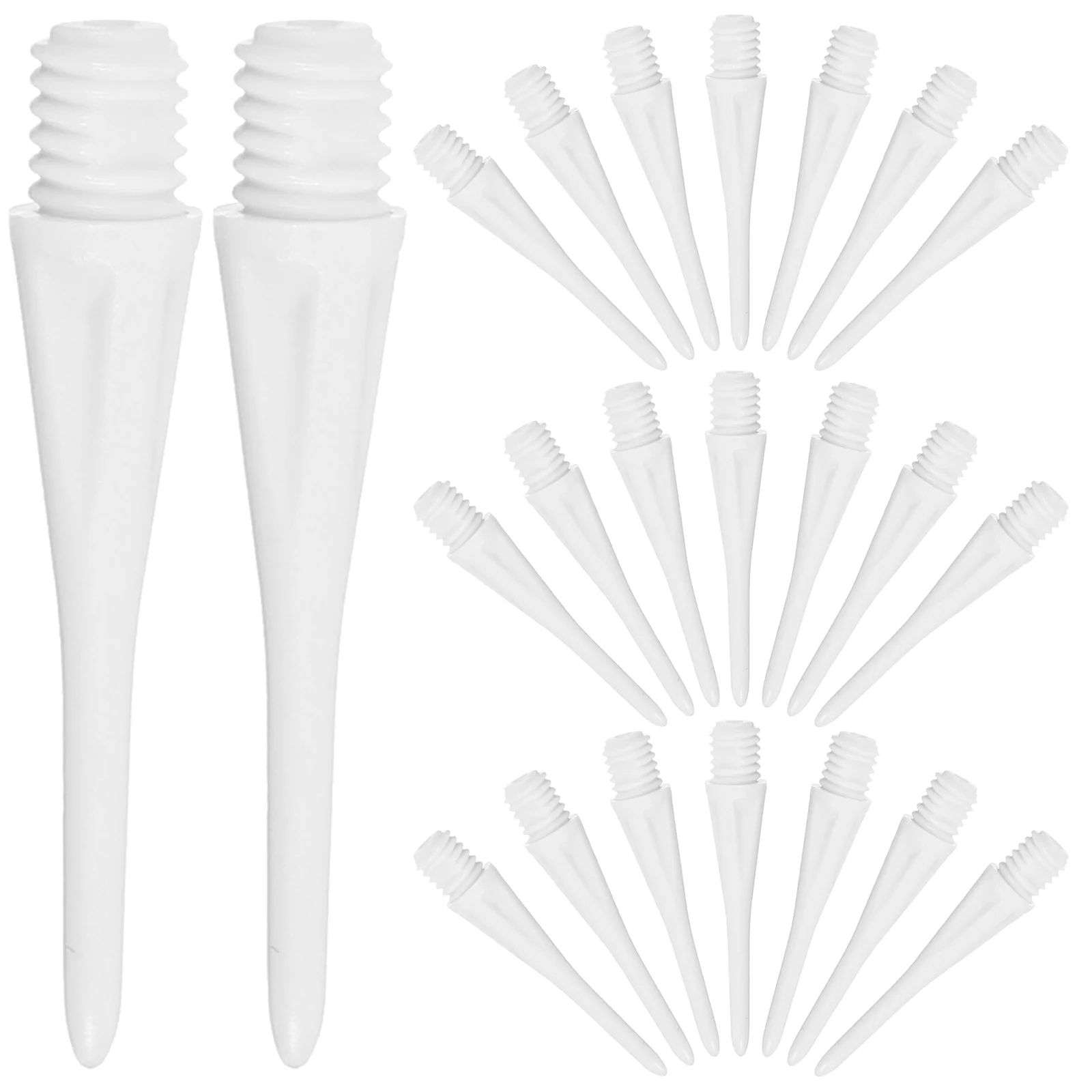 

50pcs Soft Professional Tips Needle Accessories Plastic Replacement Points Tip Heads Wear Resistant Creative