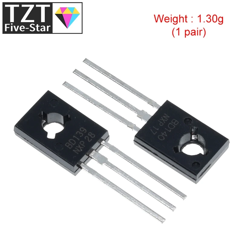 10/30 قطعة BD139 BD140 (5 قطعة BD139 + 5 قطعة BD140)