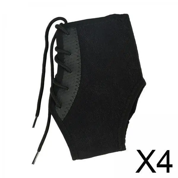 

4x бандаж для поддержки лодыжки, регулируемый кружевной рукав, компрессионный бандаж для лодыжки