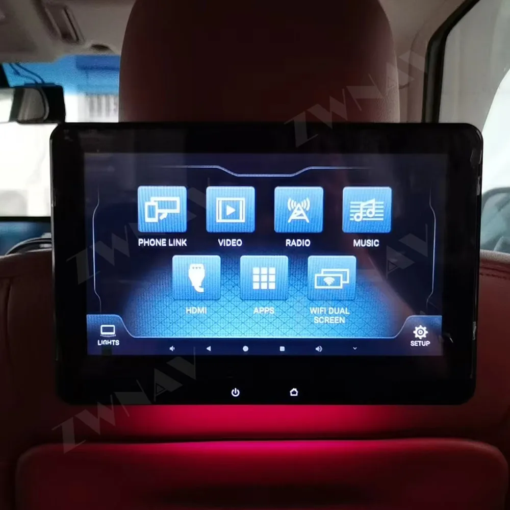 Headrest screen For Nissan Armada Car LCD multimedia display screen Entertainment Screen Head Unit Personalized Settings