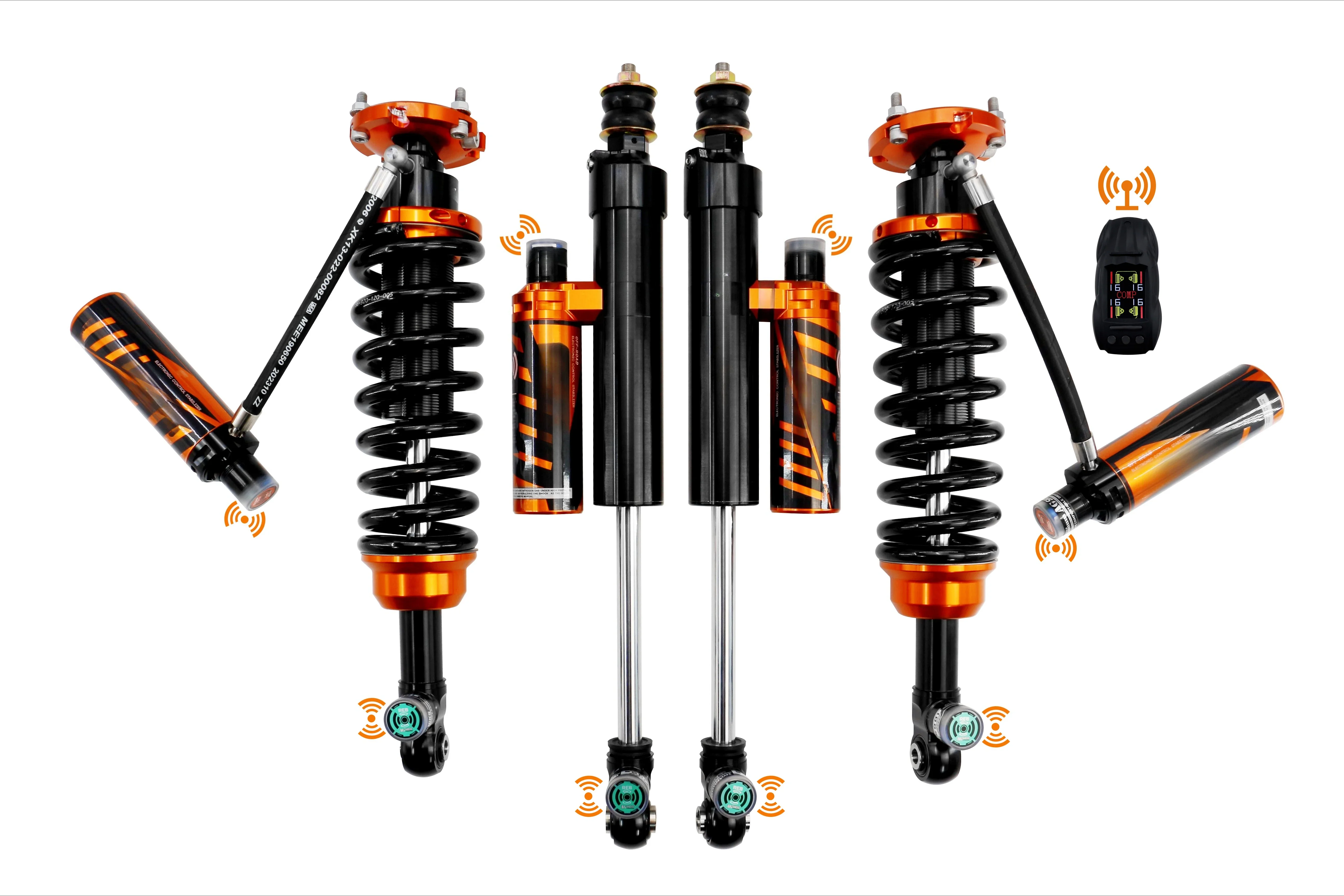 Agshocks Tacoma Nitrogen Coilover  Suspension Shock Absorber with Height and Compression & Rebound Adjustable
