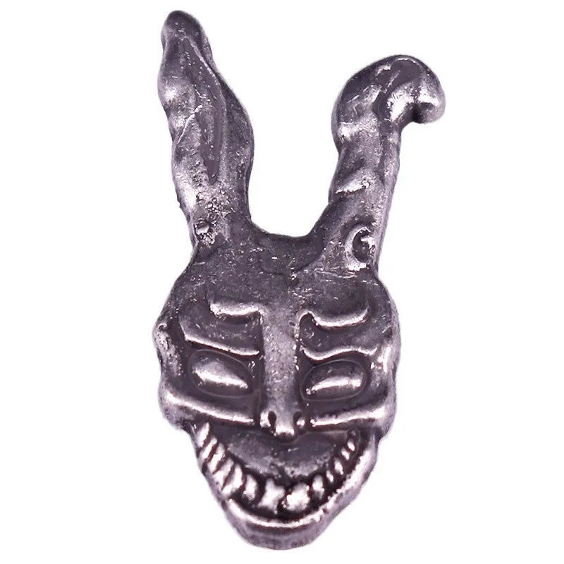 Donnie Darko Frank Enamel Pin Bunny Rabbit Mask Badge Halloween Jewelry Gift Decora