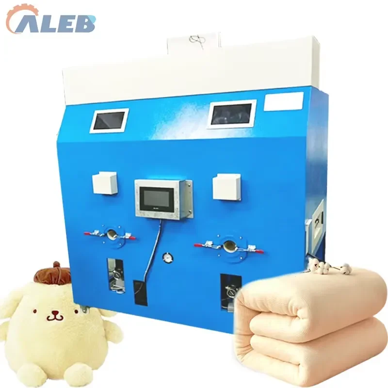 SFW Certificate High Speed Cotton Filling Machine Fiber Stuffing Unit for Pillow Cushion Making Process