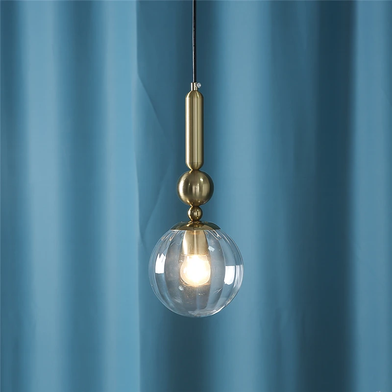 Modern Glass Pendant Lights Le - Hanging Moon Lamp 评论和价格