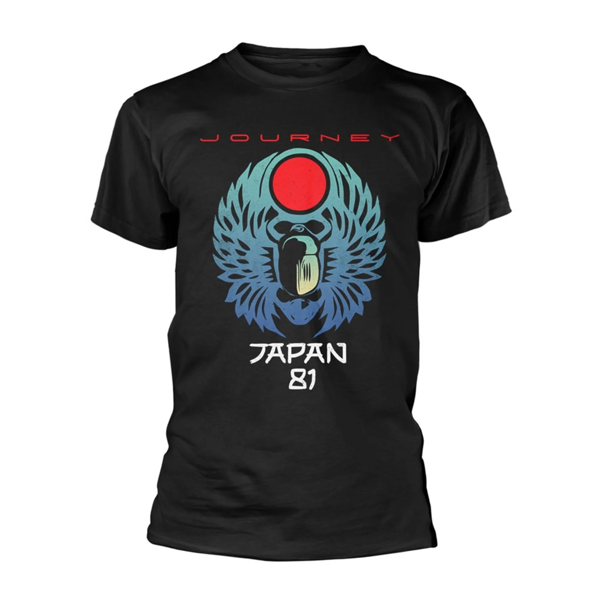 

Футболка Journey Japan 81, мужская и женская модная хлопковая футболка с коротким рукавом, брендовая футболка в стиле ретро, хип-хоп, топы Y2k, летняя мужская одежда