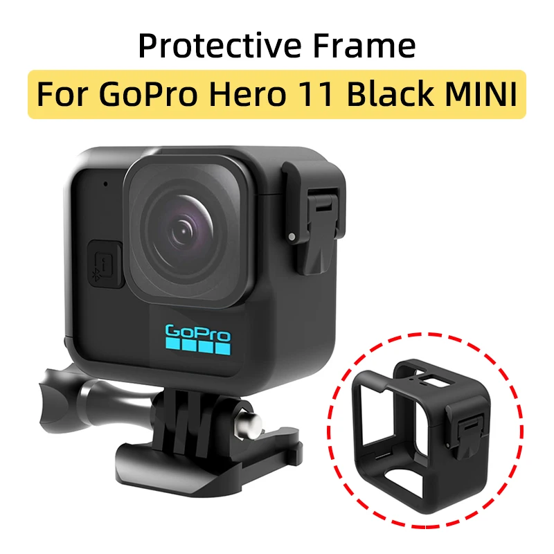 Per GoPro Hero 11 Black MINI Sports Camera telaio protettivo Extented Rabbit Cage Guard Shell custodia antiurto accessori per la protezione