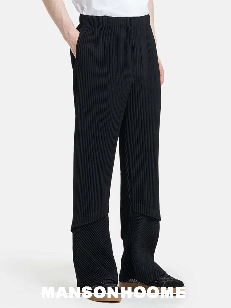 ISSEY 2026 وصل حديثًا بنطال ذو تصميم مميز على طراز مياكي مطوي ومريح #5