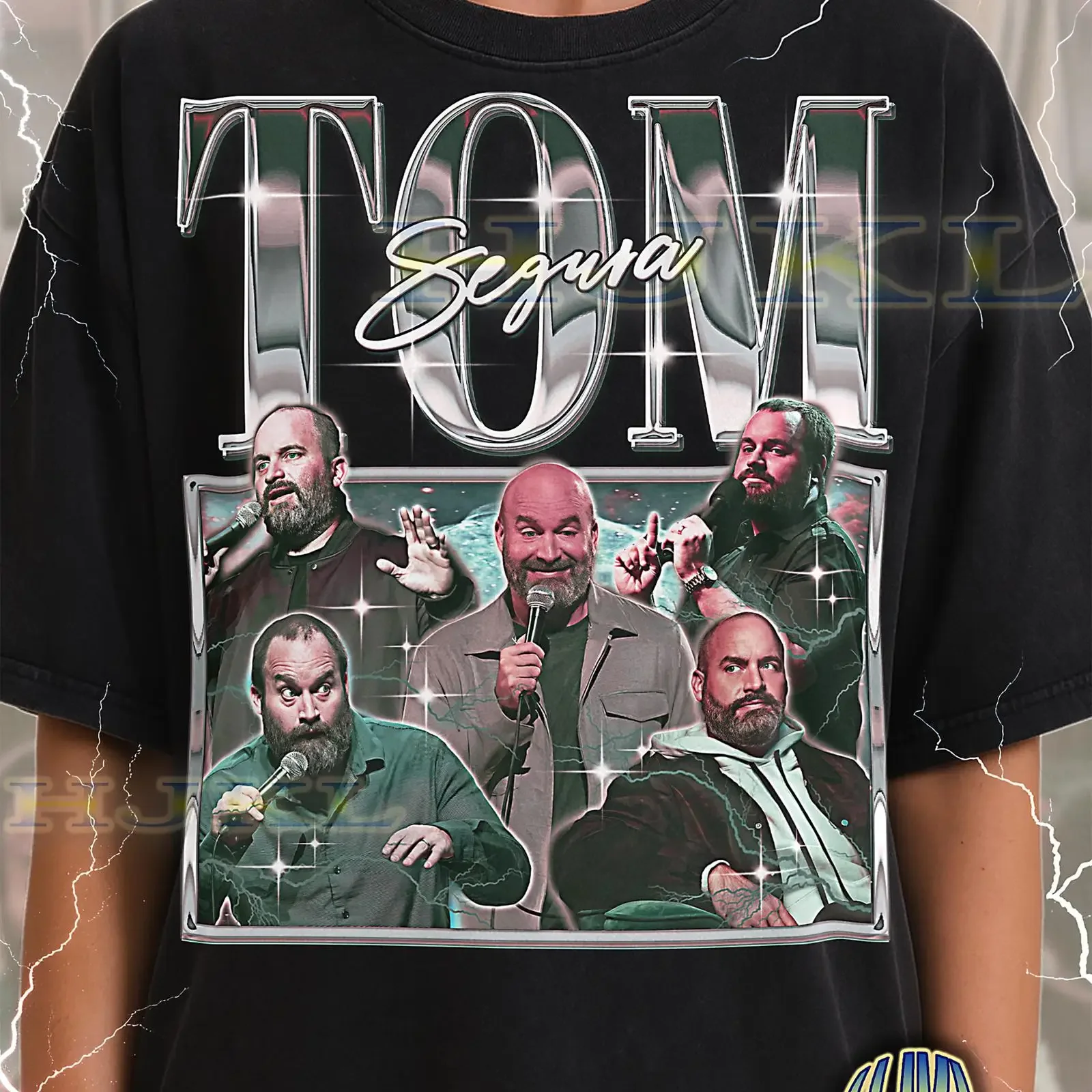 Tom Segura Bootleg T Shirt Vintage Comedian Podcaster Funny Star 90s Retro Throwback Sweater vintage Washed streetwear graphic
