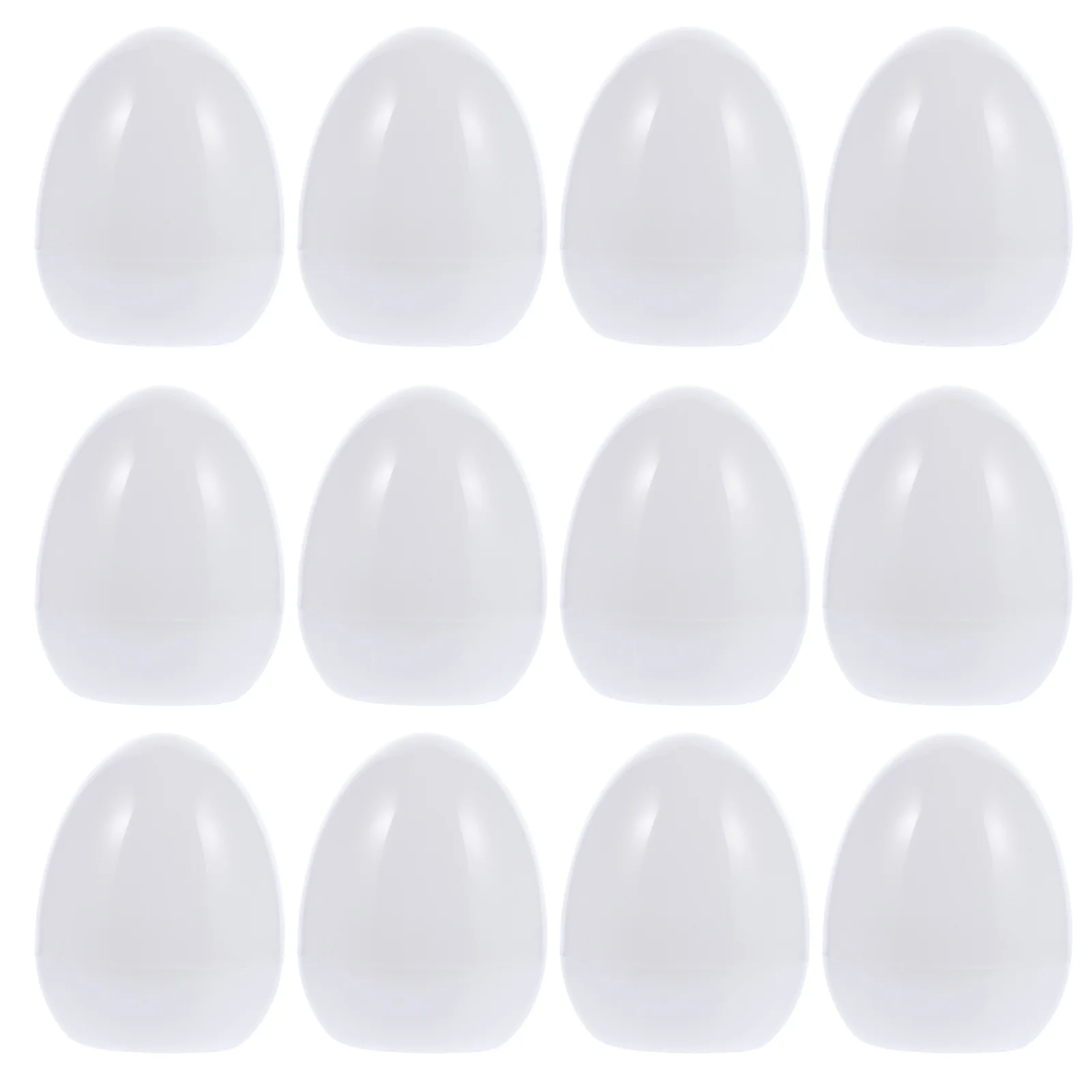 12 قطعة من أضواء الليل على شكل بيضة بلاستيكية لعيد الميلاد للهالوين، مصابيح بيض مزيفة ملونة لتزيين حفلات الزفاف على شكل ضوء #6