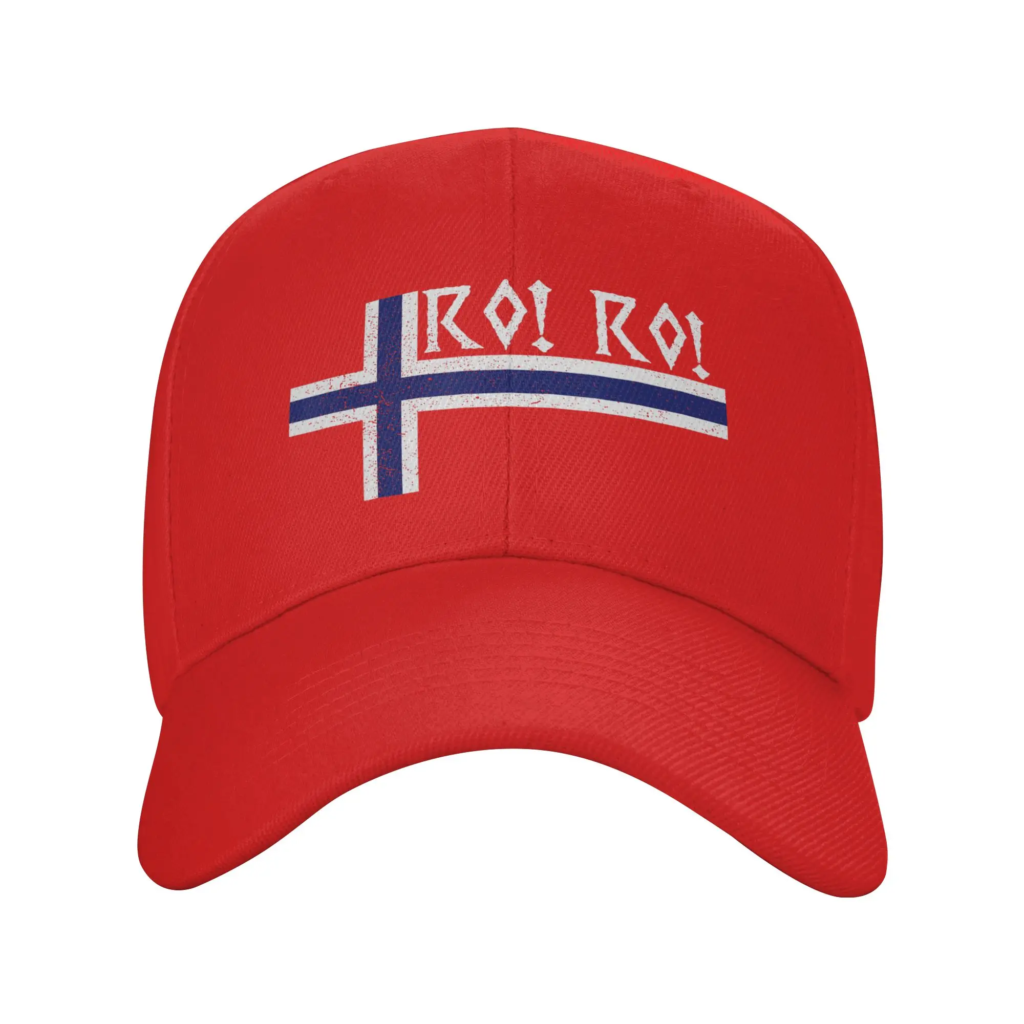 Norway Row   Norge Ro Shirt Baseball Cap  Stylish Women Men Hip Hop Hats Sun Visor Design Kpop Rock Baseball Caps Birthday Gift