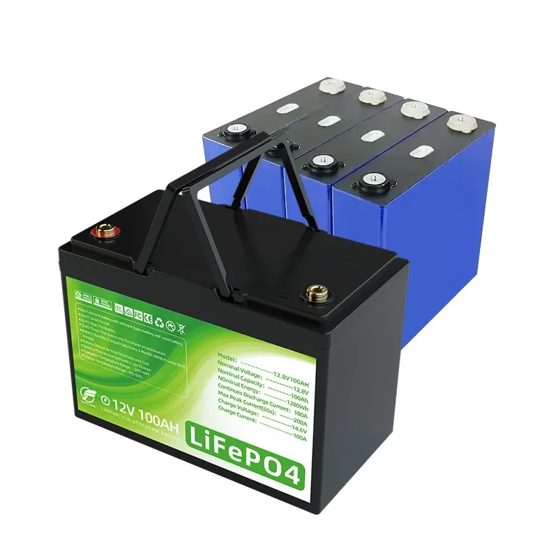 for Lithium Iron Phosphate 12V 100Ah RV Battery Communication Base Station UPS Power Supply Energy Storage Emergency Power