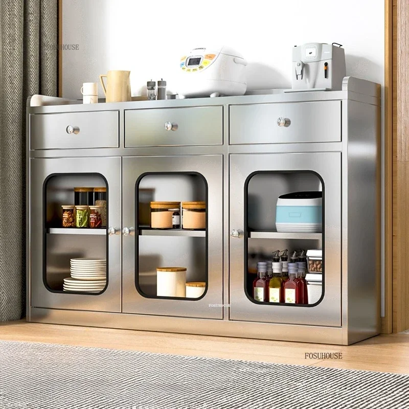 

Кухонный шкаф для приготовления еды Шкафы для хранения из нержавеющей стали Напольная кухонная мебель Горшки и печи Чаши Кухонные шкафы