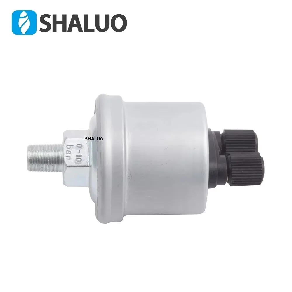 Universal 1/8NPT 0 to 10 Bar Oil Pressure Sensor Switch Match With Oil Pressure Gauge Diesel Generator Accessories Parts