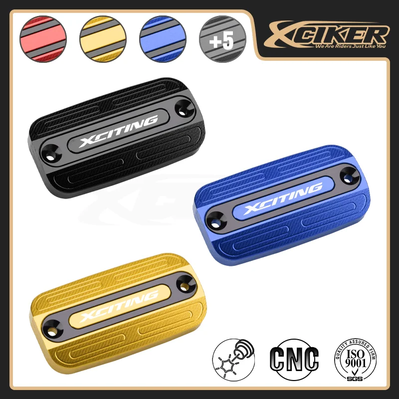 

KYMCO Xciting CT 250/300 Front Brake Fluid Reservoir Cover CNC Motorcycle Brake Master Tank Pump Cap Accessories