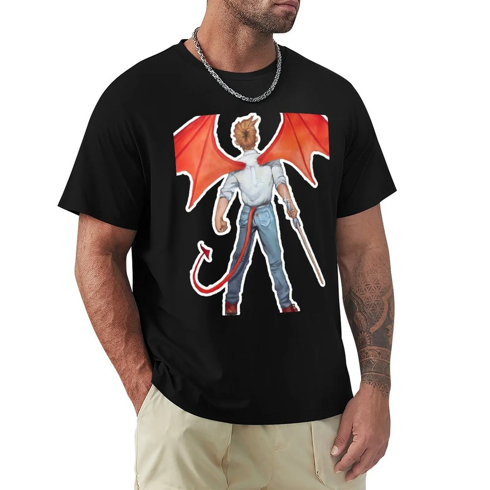 Simon Snow from Carry On T-Shirt Basic Simple Design Short Sleeve Shirt
