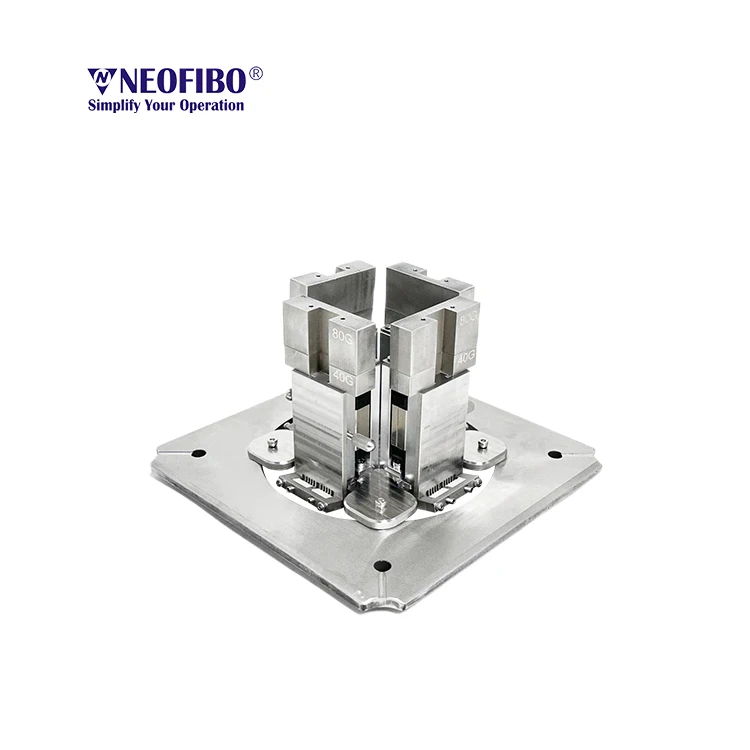 Neofibo V10CH-4P-SQ-15deg fiber array FA Pressure Control with Adjustable Weight fiber optic polishing fixture