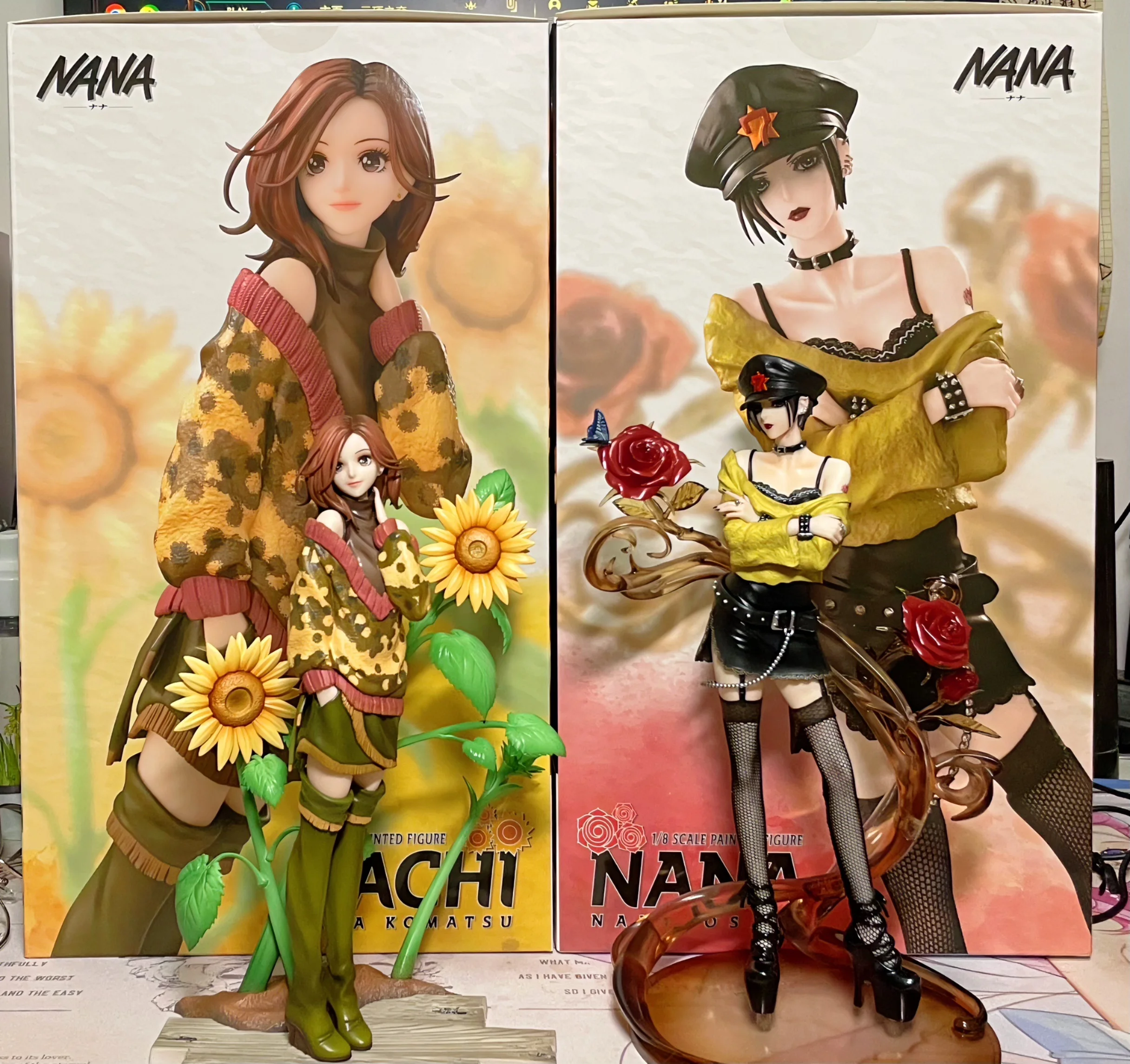 24cm NANA Figures GK Komatsu Nana Oosaki Nana Action Figures HobbyMax PVC Model Collection Toys Desktop Decoration Gifts