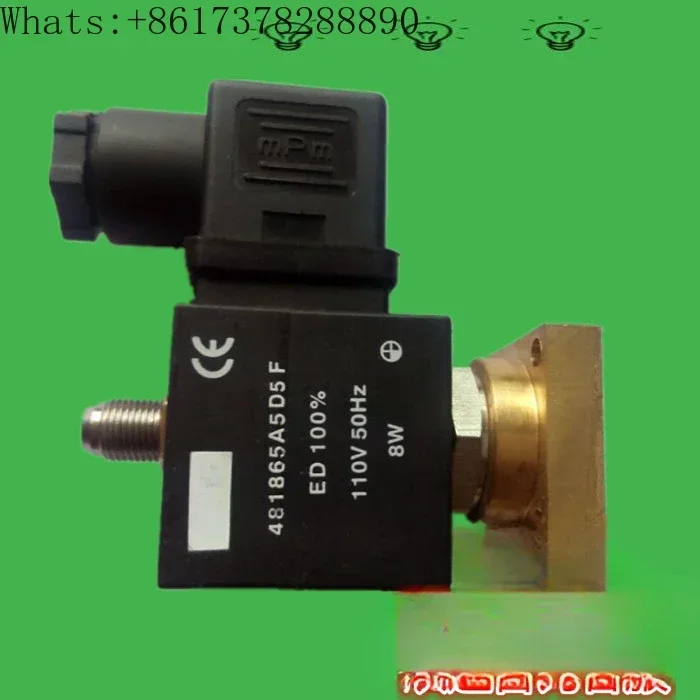 Bolaite air compressor Parker solenoid valve 481865A5D5F110V bottom plate solenoid valve