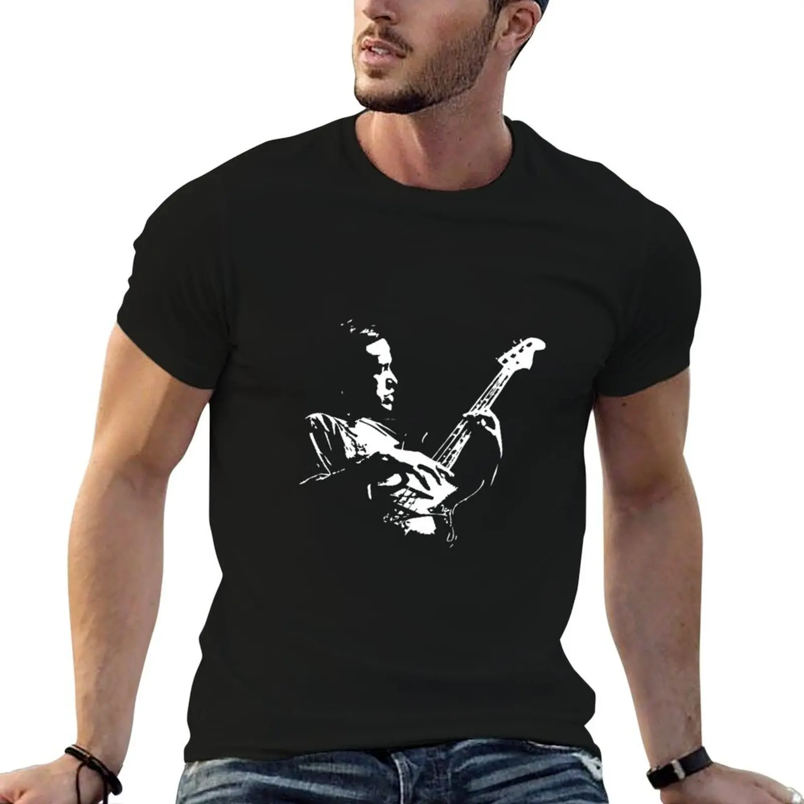 

Jaco Pastorius T-Shirt man t shirt graphic t shirts for man graphic tees t shirts for man pack cotton T-Shirt
